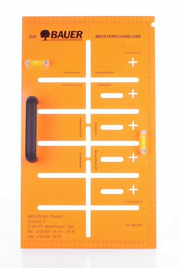 Bauer - Elektrodosensysteme GmbH - Bei diesem Gerät handelt es sich um ein Türmontagewerkzeug bzw. Steckdosensetzwerkzeug